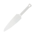 Kakekniv plast 30 cm med dobbel eggkant hvit - Dr. Oetker forfra