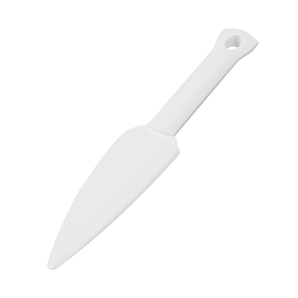 Kakeløser plast 26 cm hvit Classic - Dr. Oetker forfra