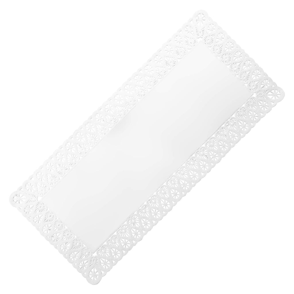 Kakepapirservietter 20x40 cm med blondekant - Zenker forfra