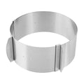 Kakering justerbar Ø16-30 cm rustfritt stål Zenker forfra