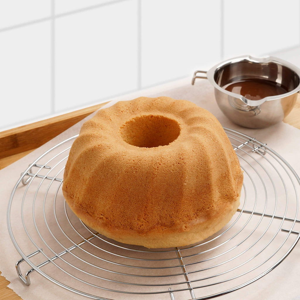 Kakerist avkjøling Ø32 cm forkrommet metall Dr. Oetker nærbilde