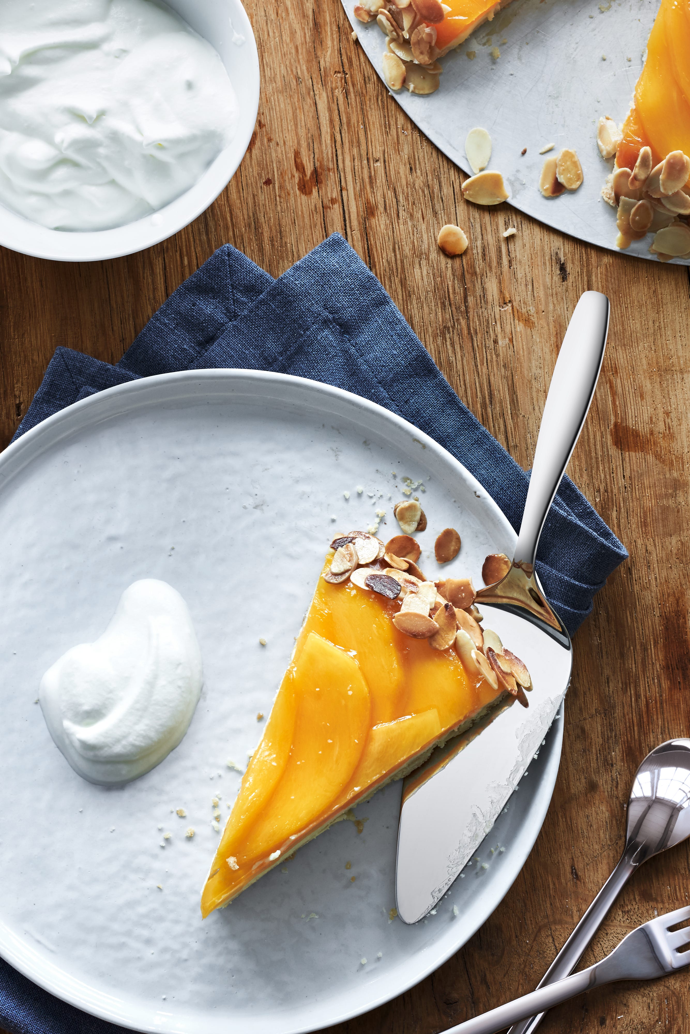 Kakespade med skjærekant rustfritt stål 21,5 cm - WMF bakside