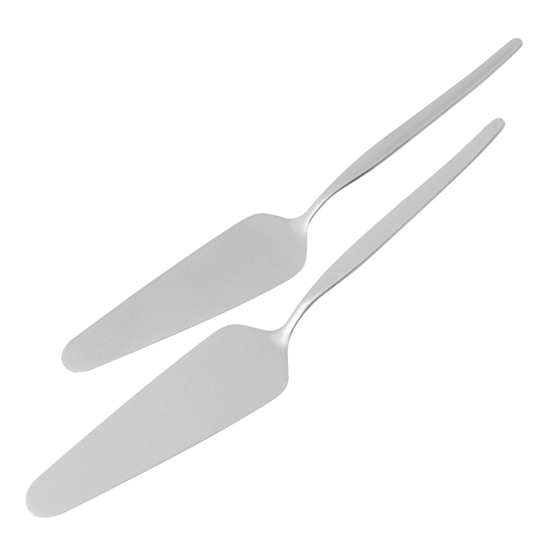 Kakespade rustfritt stål 25 cm 2 stk - FMprofessional forfra