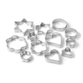 Kakeutstikkere sett 12-delt metall 3-7 cm - Zenker forfra