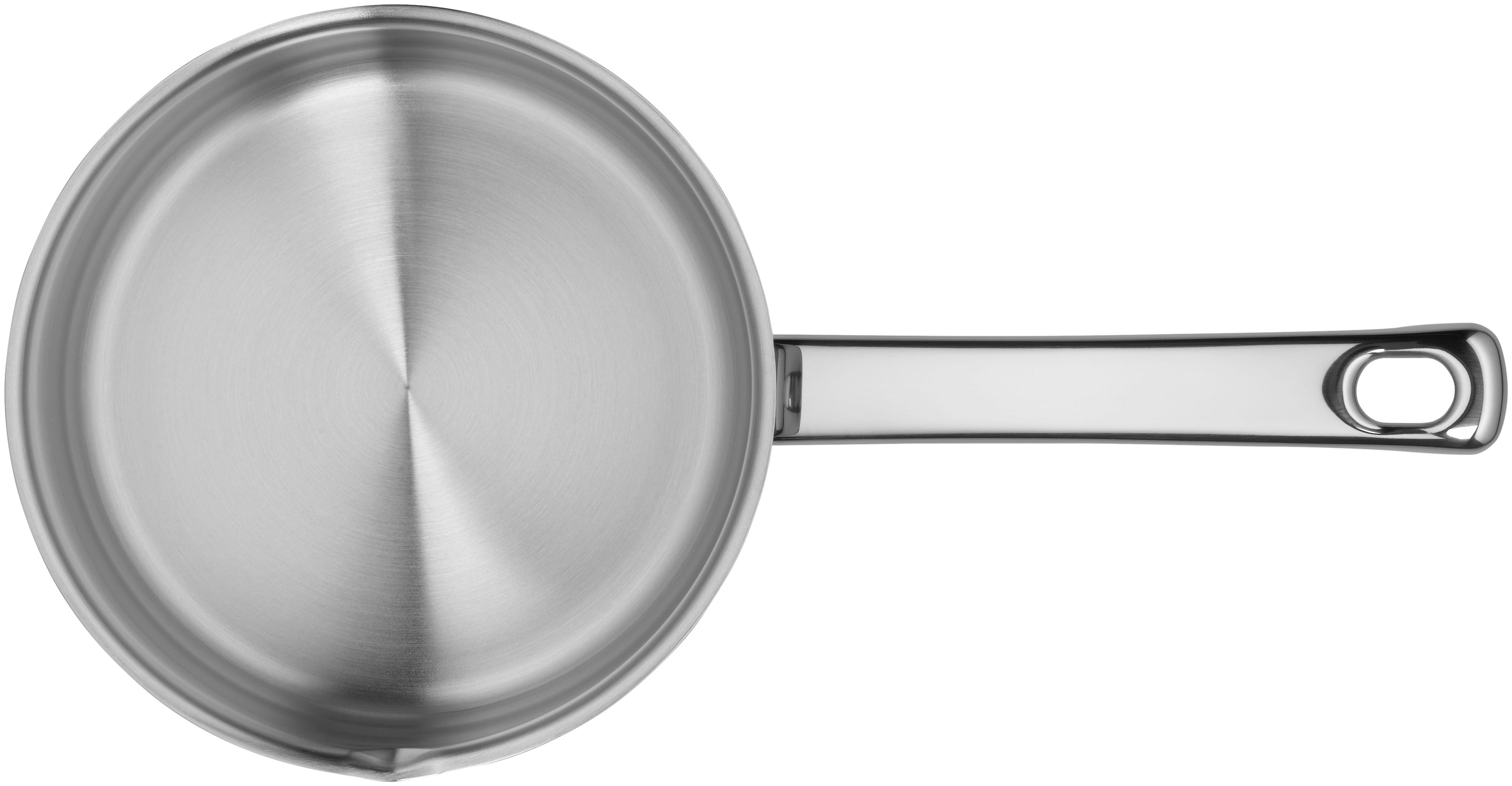Montert håndtak på Kasserolle 16 cm 1,5 L rustfritt stål med helletut - WMF
