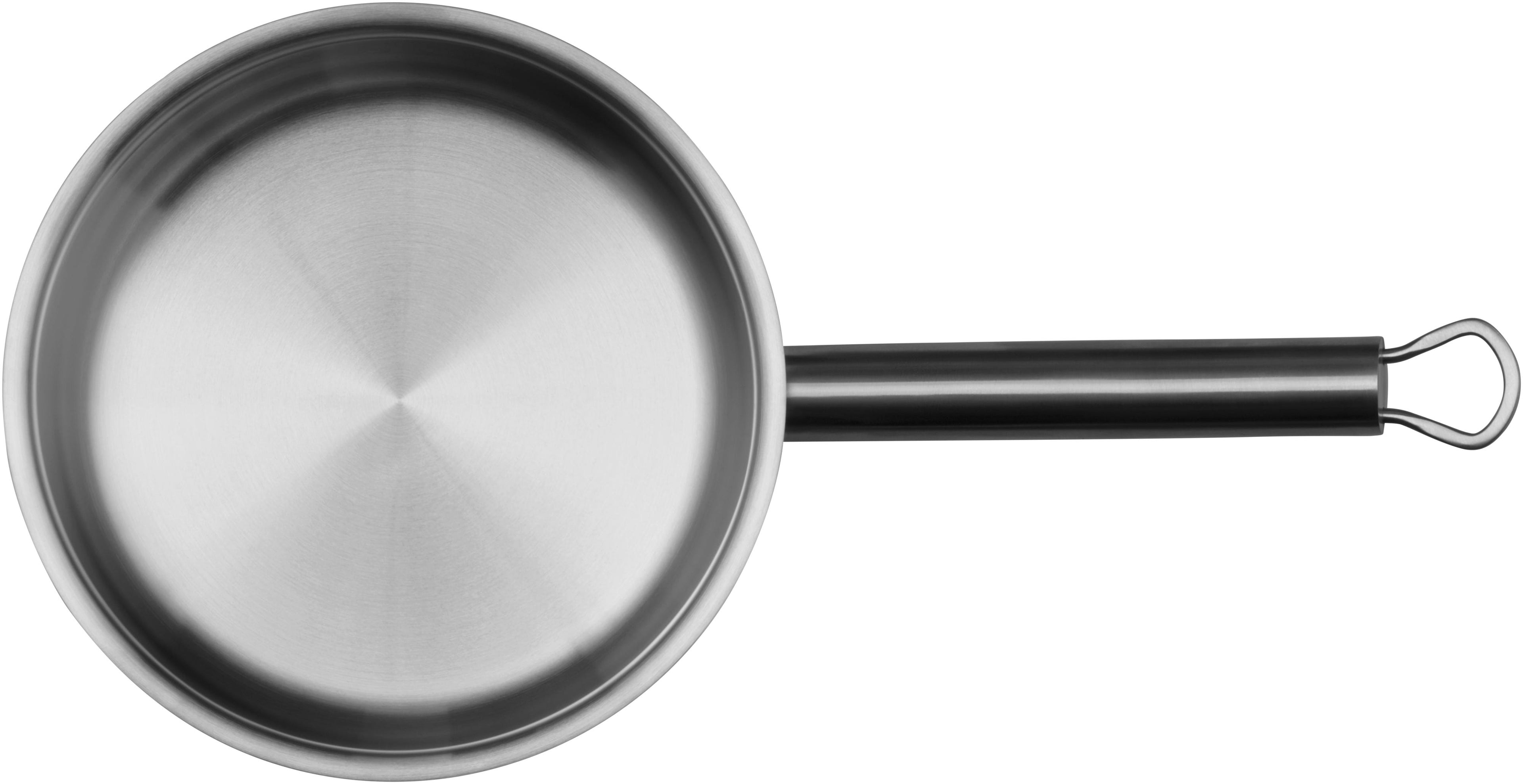 Detalj av håndtak på Kasserolle Comfort Line 16 cm med glasslokk rustfritt stål