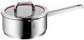 Kasserolle Function 4 rustfritt stål 16 cm 1,4 L med lokk forfra