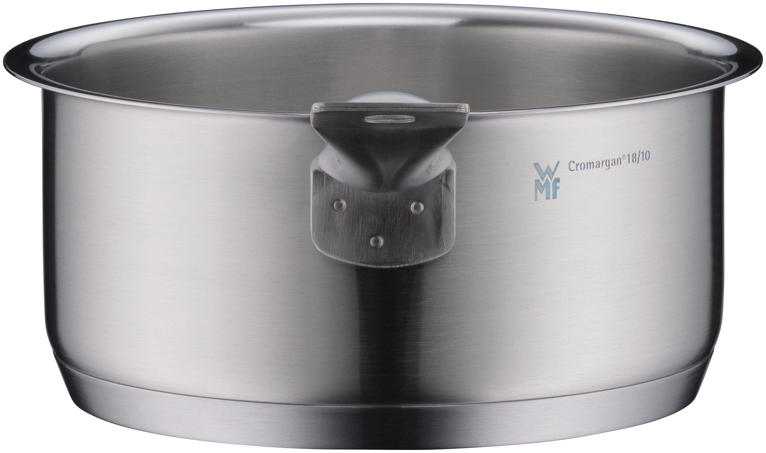 Oversikt av Kasserolle Gourmet Plus rustfritt stål 16 cm 1,4 L - WMF med innhold