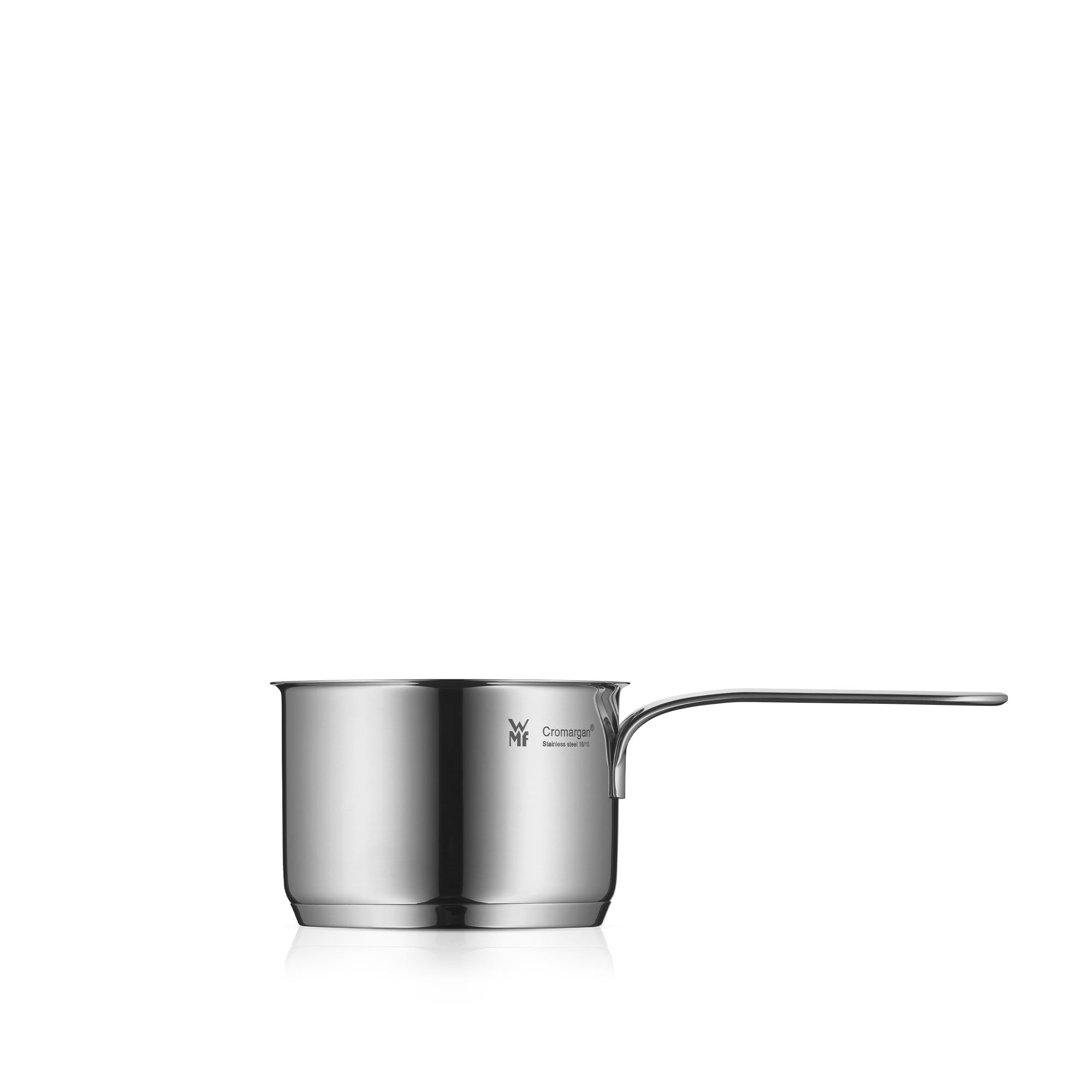 Kasserolle Mini rustfritt stål 10 cm 0,5 L induksjon WMF forfra