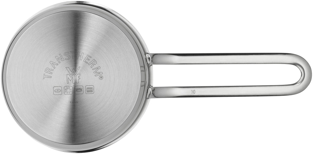 Kasserolle Mini rustfritt stål 10 cm 0,5 L induksjon WMF bakside
