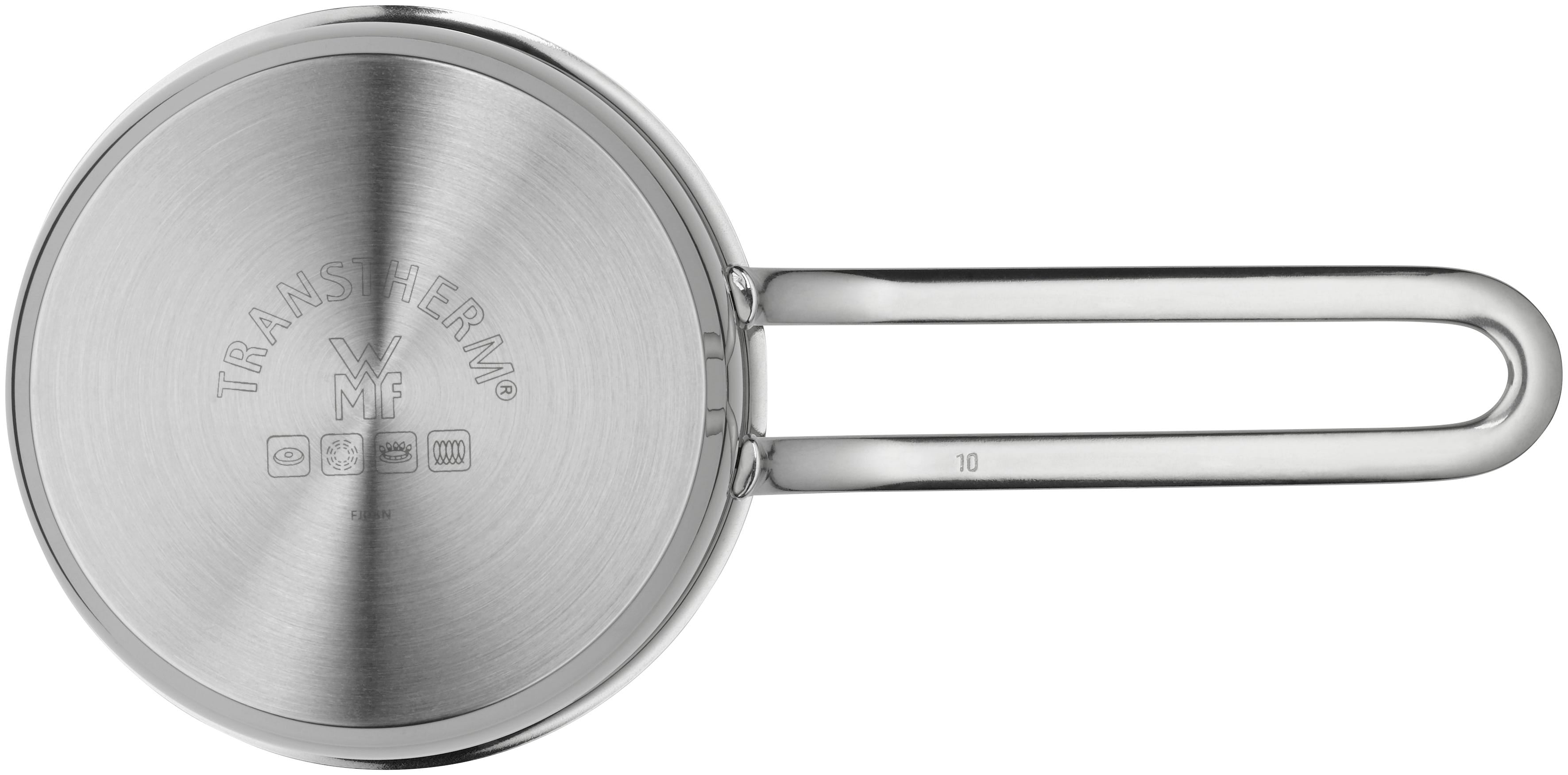 Kasserolle Mini rustfritt stål 10 cm 0,5 L induksjon WMF bakside