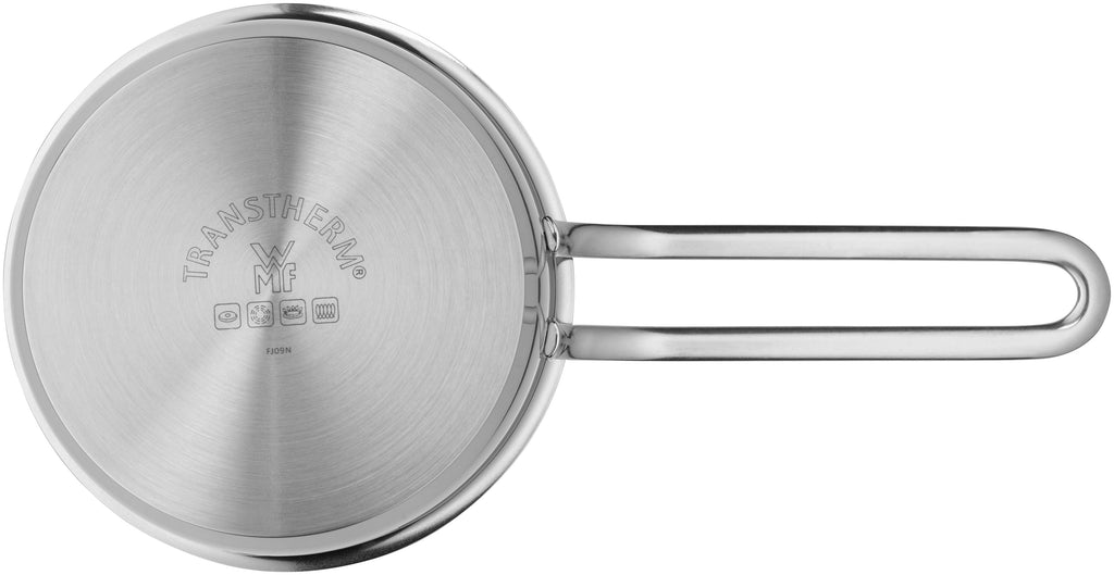 Kasserolle Mini rustfritt stål 12 cm 0,7 L induksjon nærbilde av tut