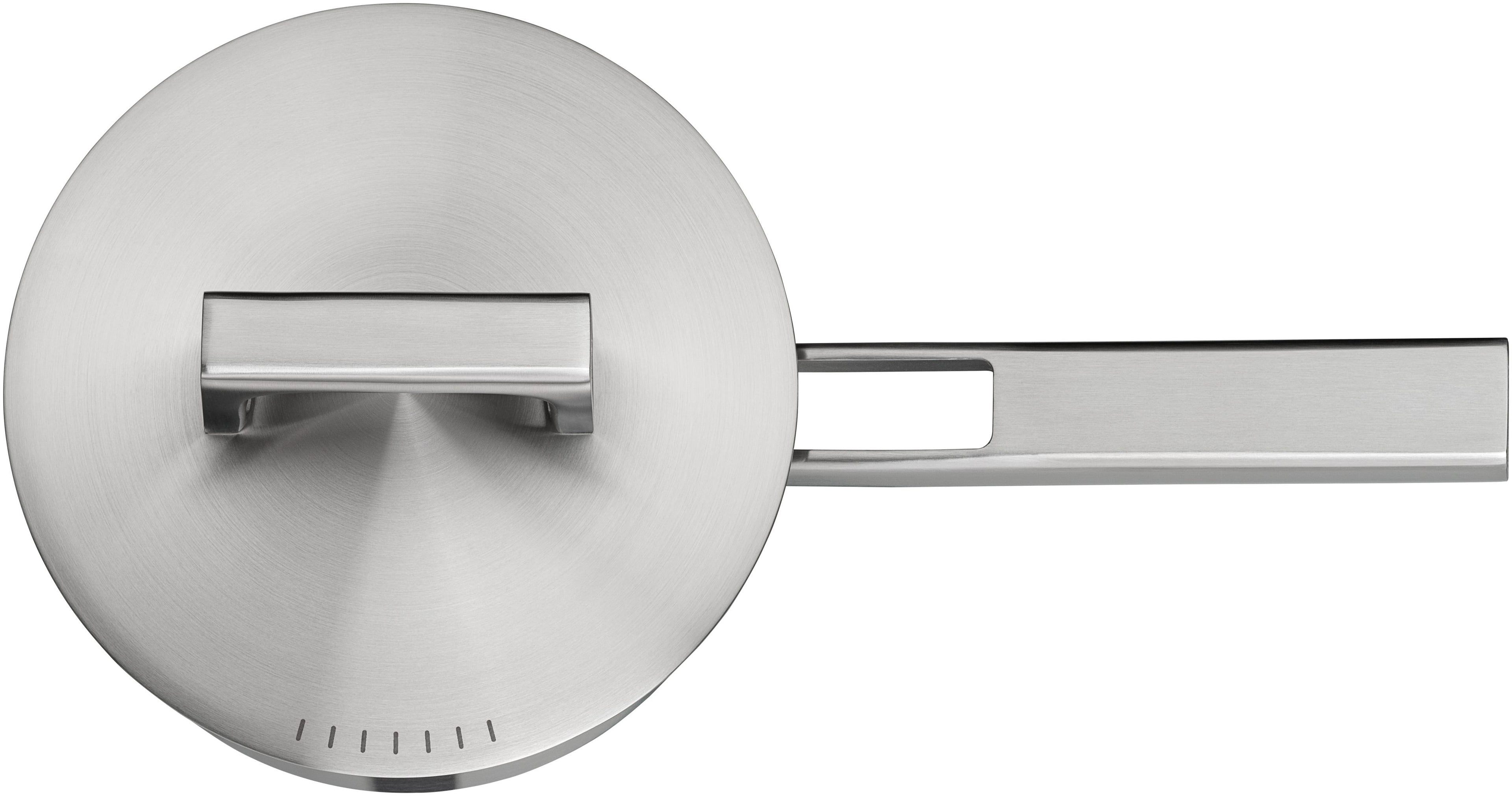 Kasserolle rustfritt stål 16 cm 1,4 L med lokk WMF bakside