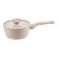Kasserolle med lokk Shell keramisk non-stick Ø16 cm forfra