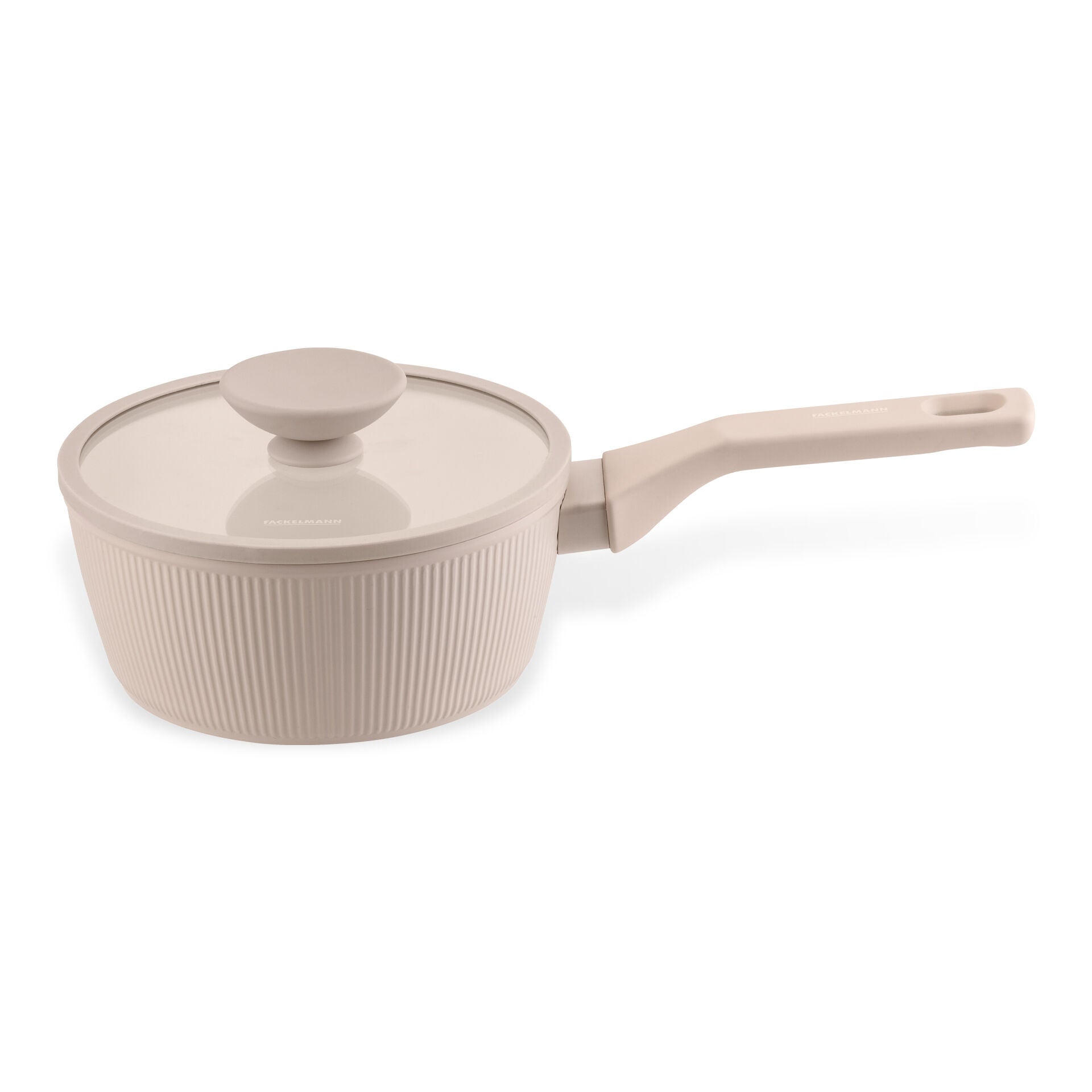 Detalj av keramisk non-stick belegg på Kasserolle med lokk Shell