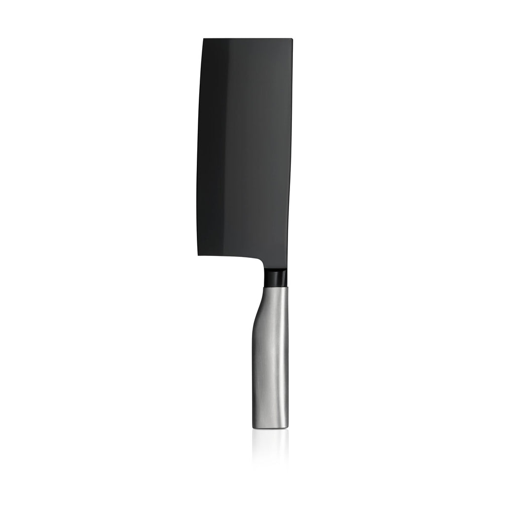 Kinesisk kokkekniv 18,5 cm Ultimate Black rustfritt stål - WMF forfra