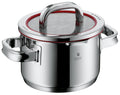 Kjele med lokk Function 4 rustfritt stål 16 cm 1,9 L - WMF forfra
