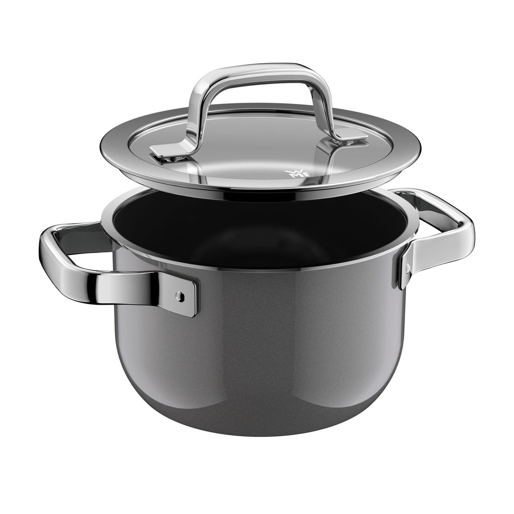 Bakside av Kjele med lokk Fusiontec Mineral Pro 16 cm 2 L Platinum - WMF