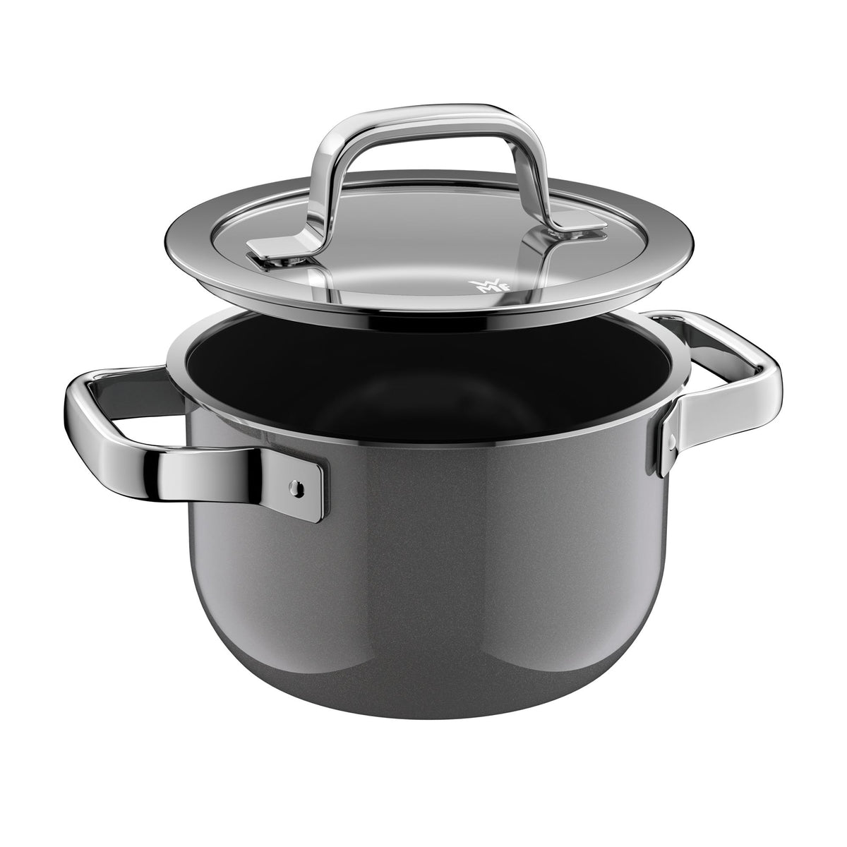 Bakside av Kjele med lokk Fusiontec Mineral Pro 16 cm 2 L Platinum - WMF