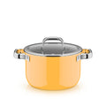 Kjele Fusiontec Mineral Pro 20 cm med lokk 3,7 L gul forfra