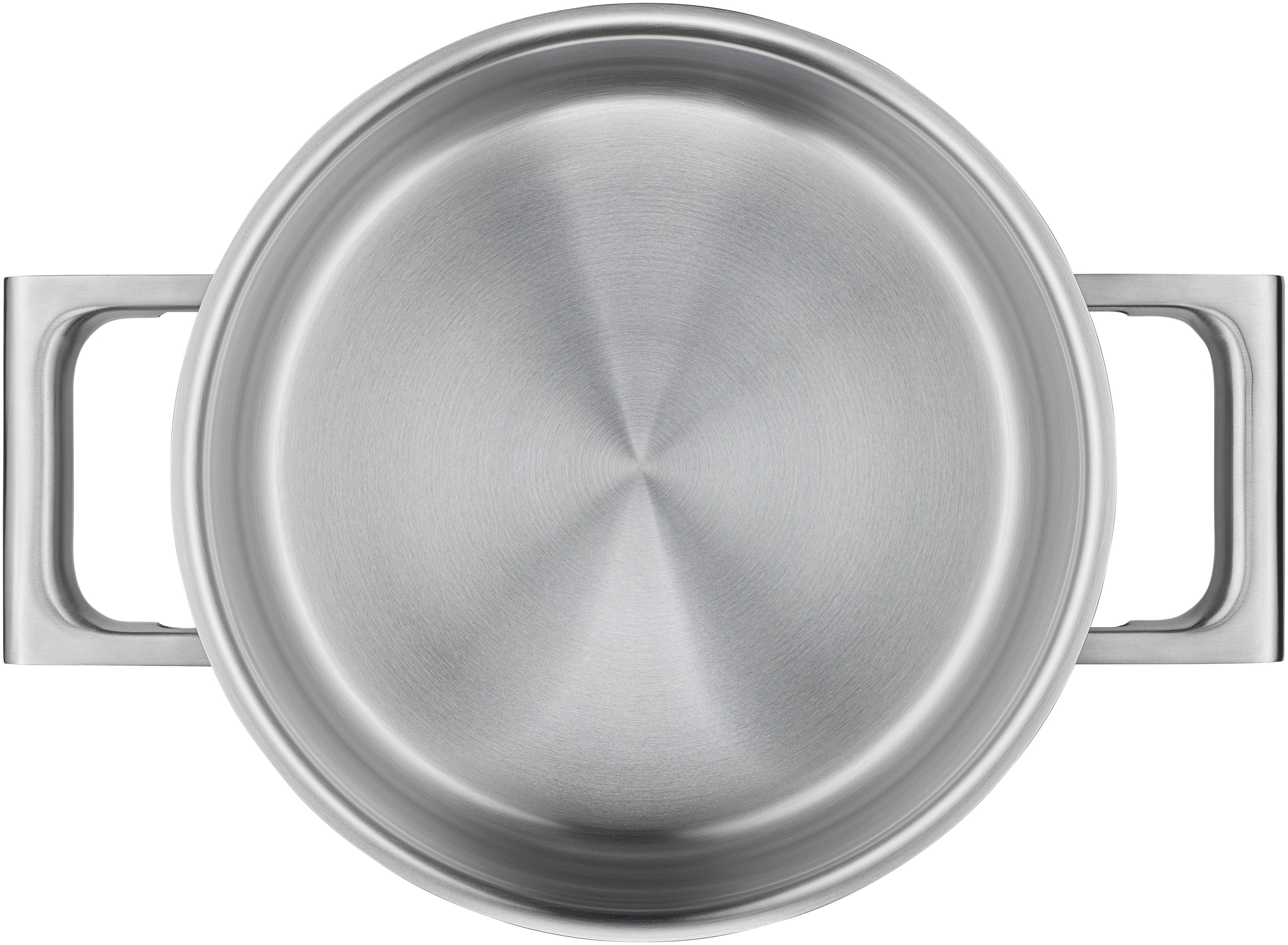 Detaljbilde av håndtak på Kjele med lokk 20 cm rustfritt stål Ultimate Cool+ 3,4 L - WMF