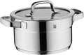 Kjele med lokk Compact Cuisine rustfritt stål 20 cm forfra