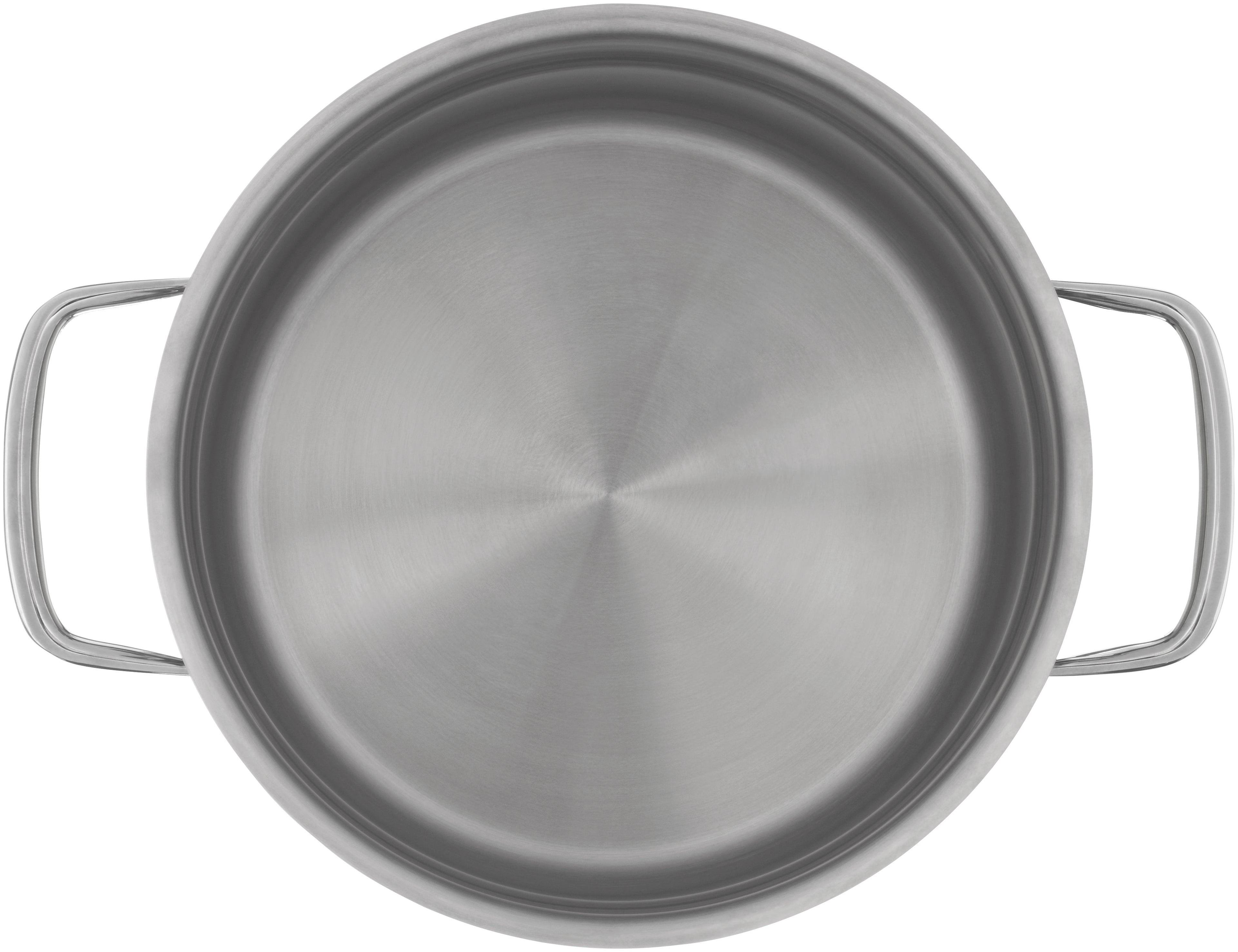 Nærbilde av håndtak på Kjele med lokk Compact Cuisine rustfritt stål 20 cm