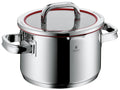 Kjele med lokk Function 4 rustfritt stål 20 cm 3,9 L - WMF forfra