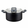 Kjele med lokk Ø24 cm non-stick keramikk resirkulert aluminium - Fackelmann forfra