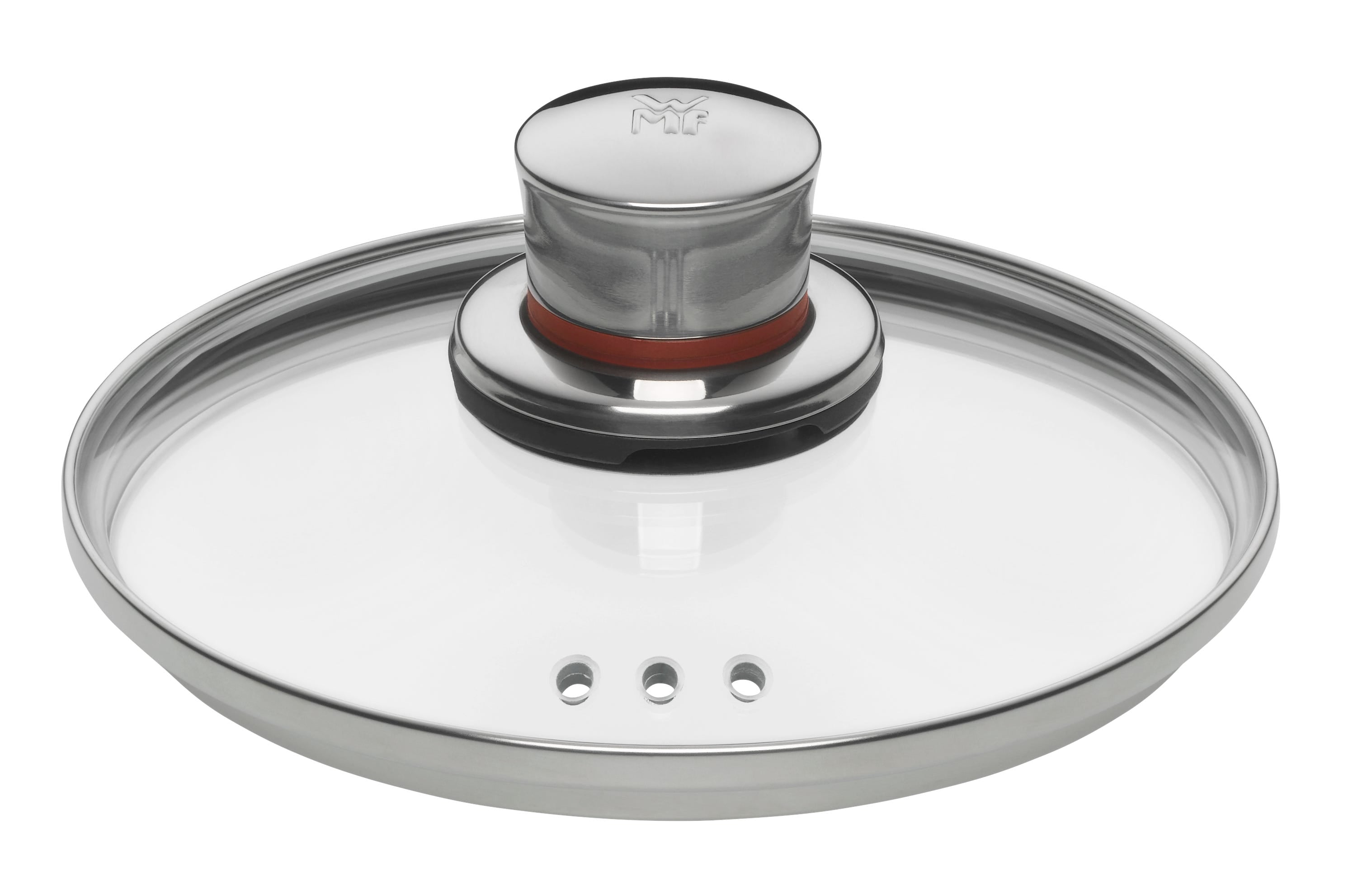 Kjele rustfritt stål 16 cm 1,9 L med glasslokk Quality One - WMF montert på kokeplate
