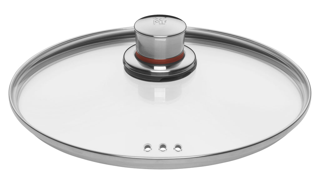 Siden av Kjele rustfritt stål 24 cm 6,8 L med glasslokk Quality One - WMF