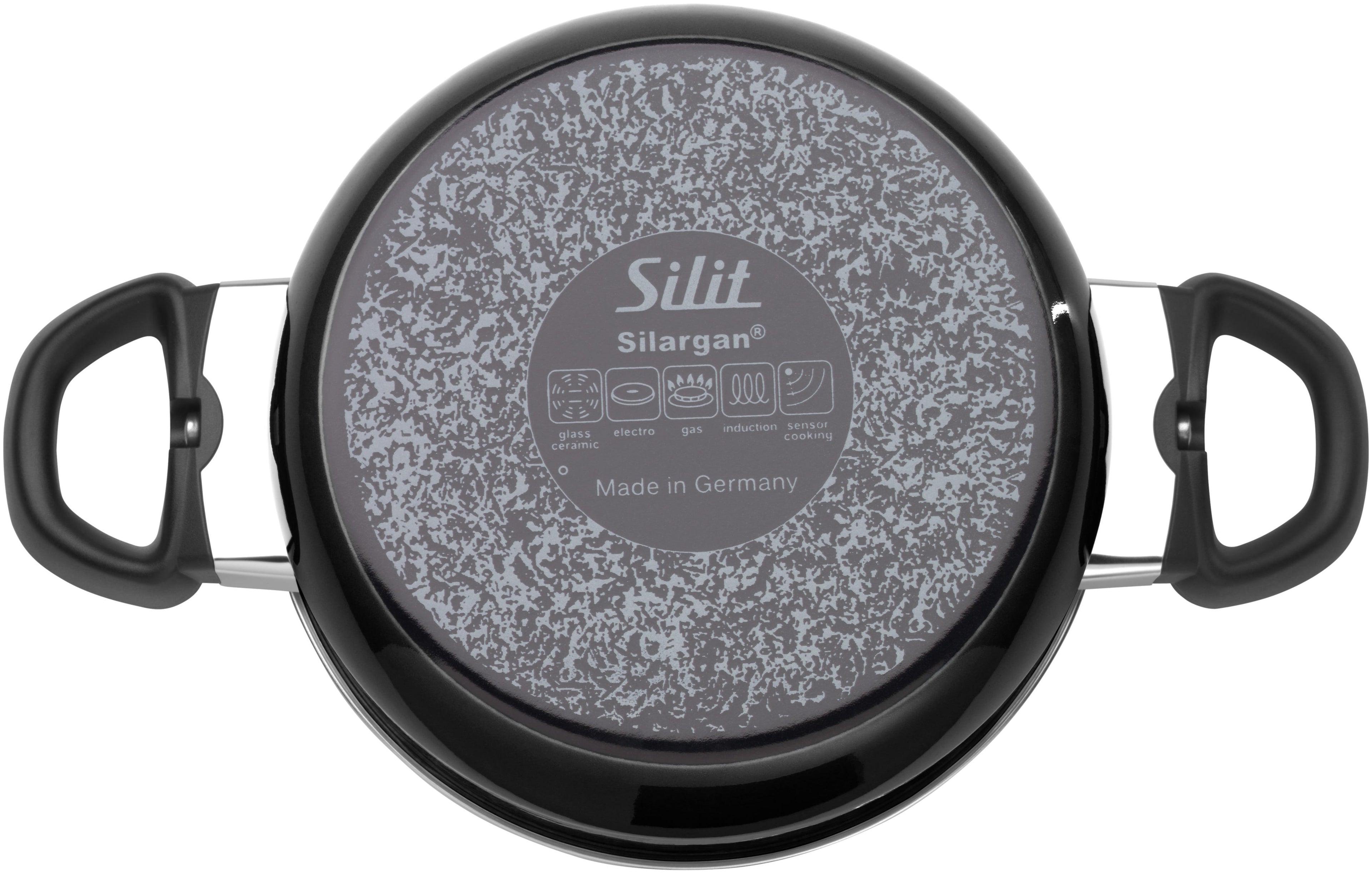 Kjele Silargan® 20 cm med glasslokk Modesto svart bakside