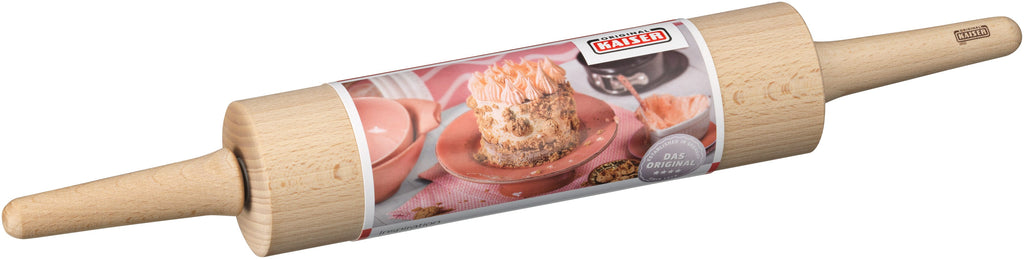 Kjevle bøketre 25 cm med rustfritt stål-aksel montert