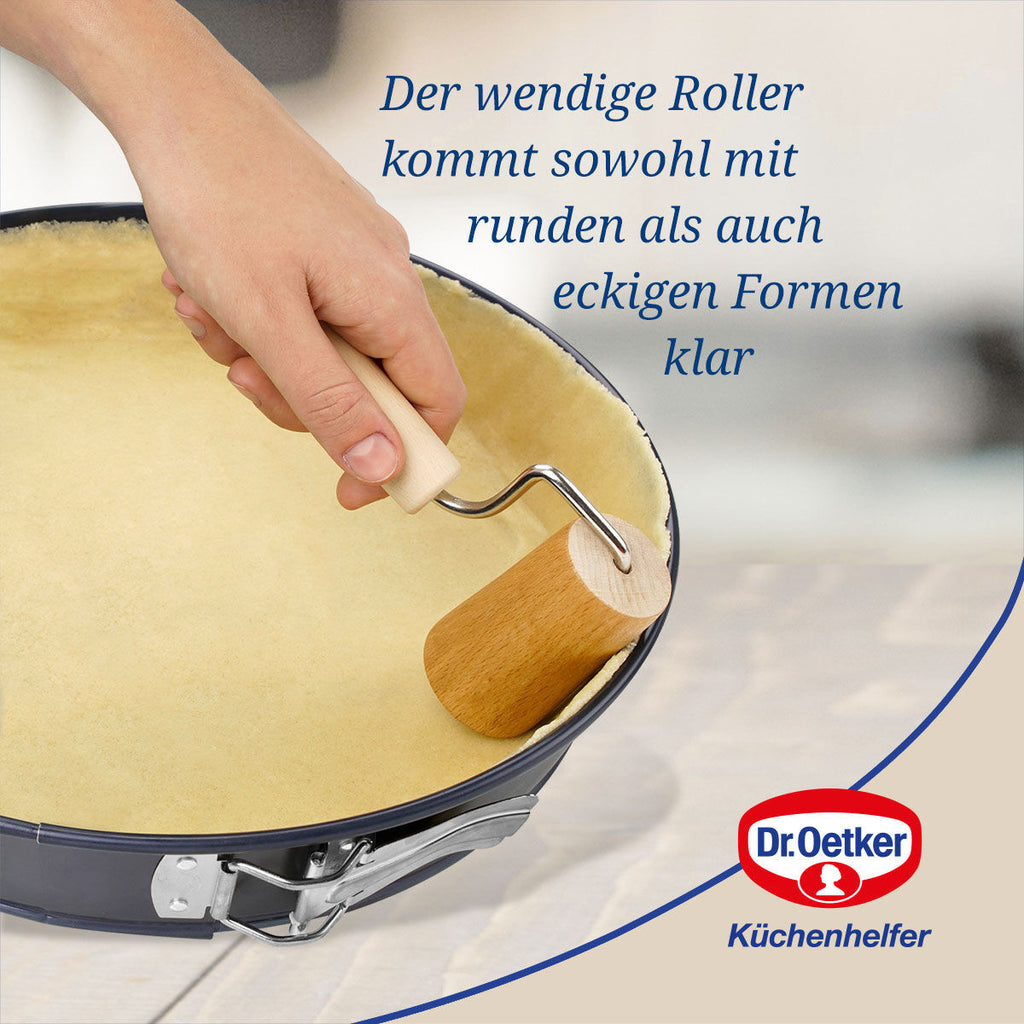 Kjevle liten bøketre for bakeformer - Dr. Oetker sideprofil