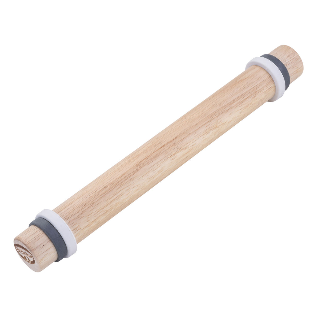 Kjevle tre med avstandsringer 5-delt 35 cm forfra