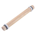 Kjevle tre med avstandsringer 5-delt 35 cm forfra