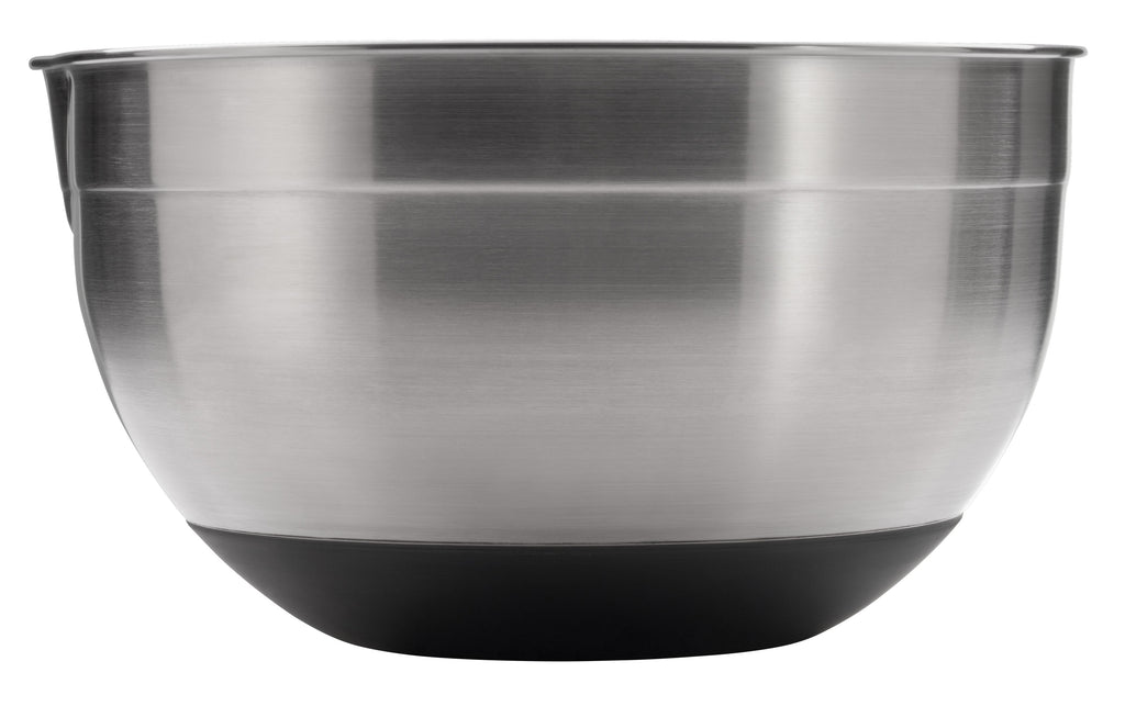 Detalj av tut på Kjøkkenbolle rustfritt stål 24 cm 5,1 L med silikonbunn - WMF