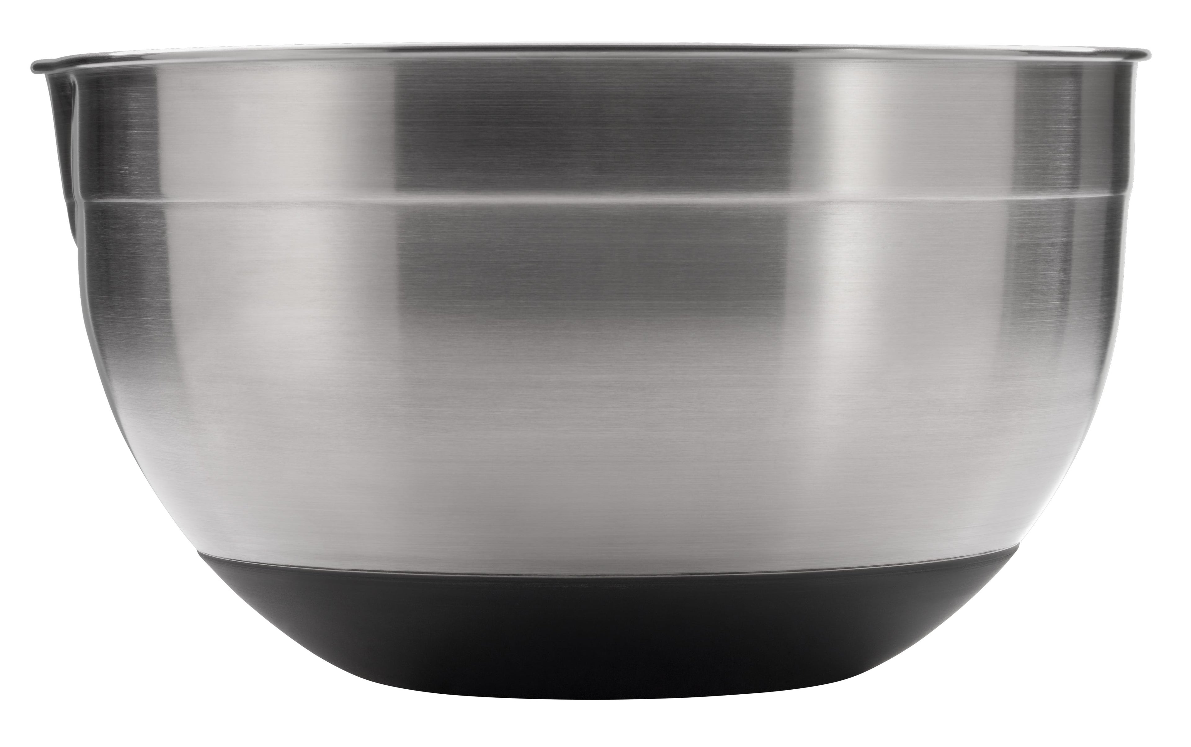 Detalj av tut på Kjøkkenbolle rustfritt stål 24 cm 5,1 L med silikonbunn - WMF