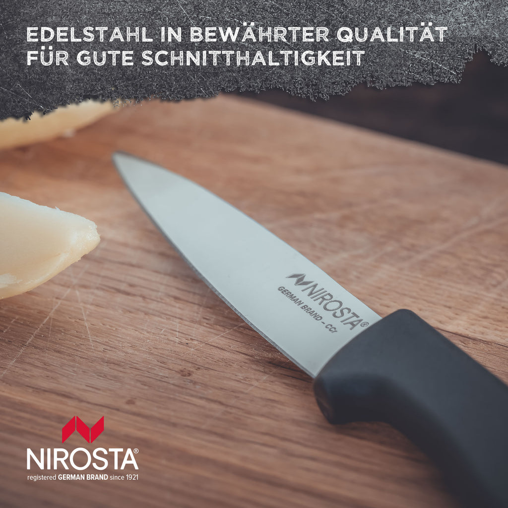 Kjøkkenkniv Original 8,5 cm rustfritt stål grå detalj av blad