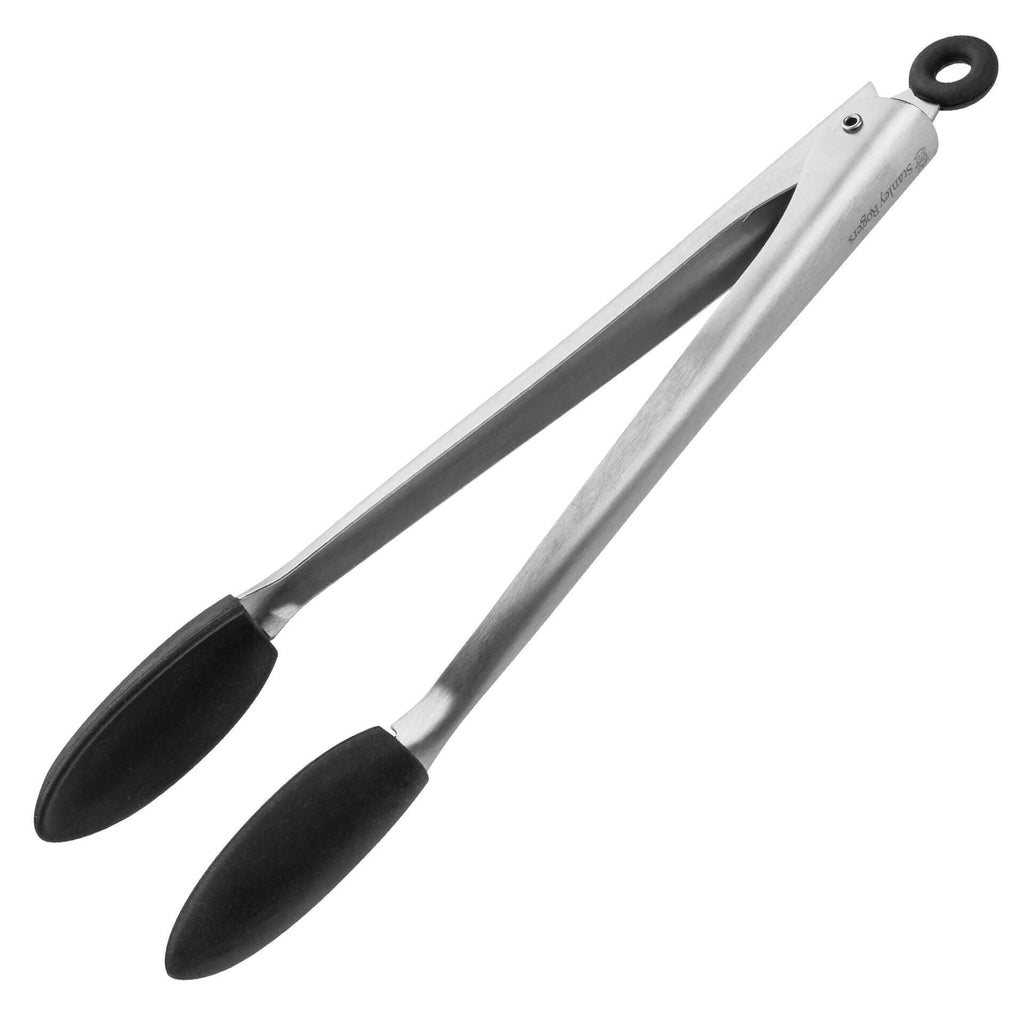 Kjøkkentang 34 cm silikon og rustfritt stål - Stanley Rogers forfra
