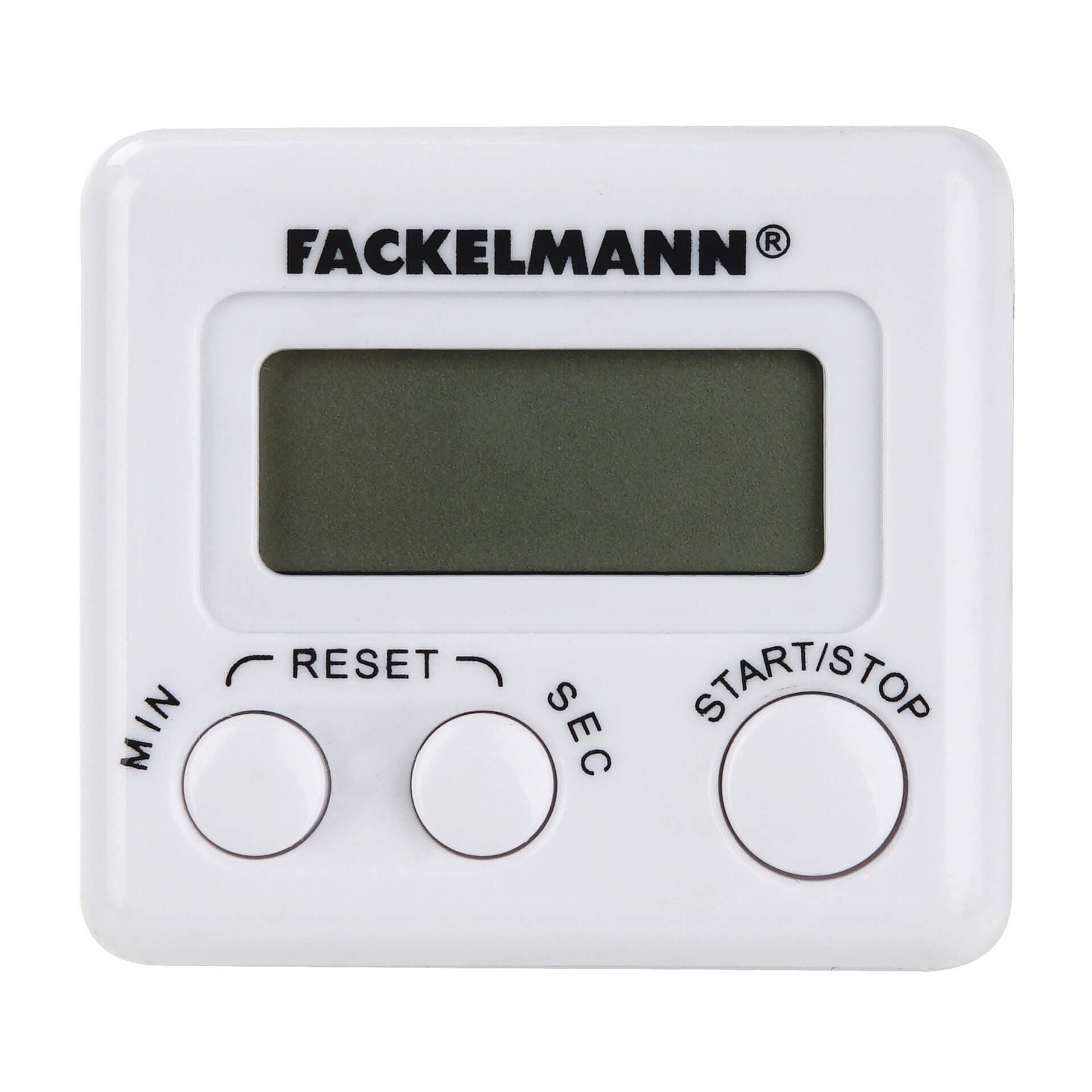 Kjøkkentimer digital med LCD-skjerm magnetisk - Fackelmann detalj av LCD-skjerm