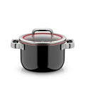 Kjele med lokk Fusiontec Function Pro 20 cm svart forfra