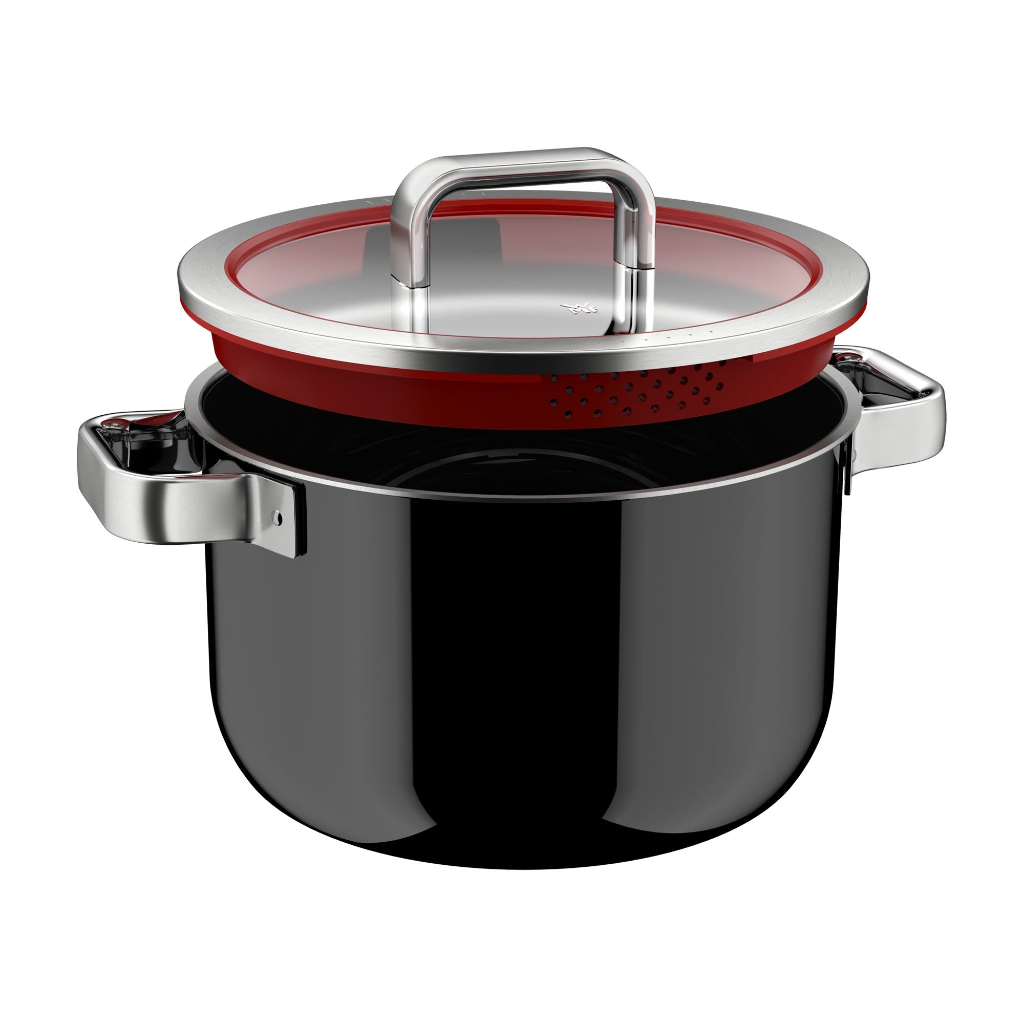 Kjele med lokk Fusiontec Function Pro 24 cm svart bakside