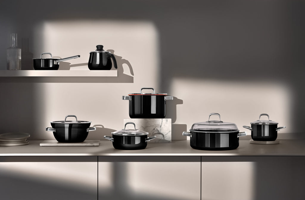 Oversikt av Kjele med lokk Fusiontec Function Pro 24 cm svart