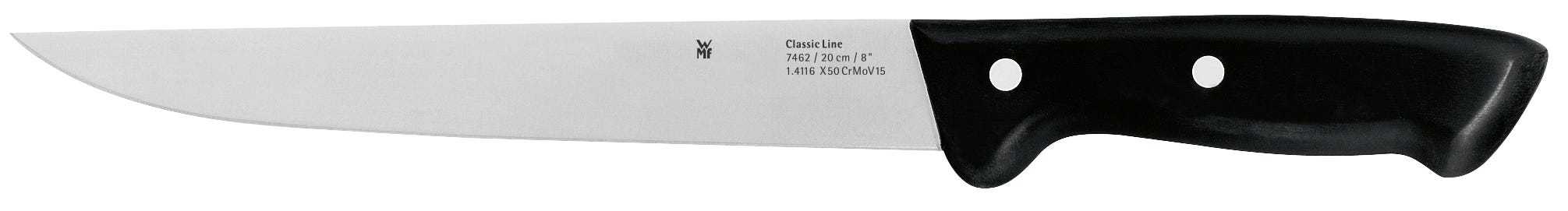 Kjøttkniv 20 cm herdet stål Classic Line - WMF bakside