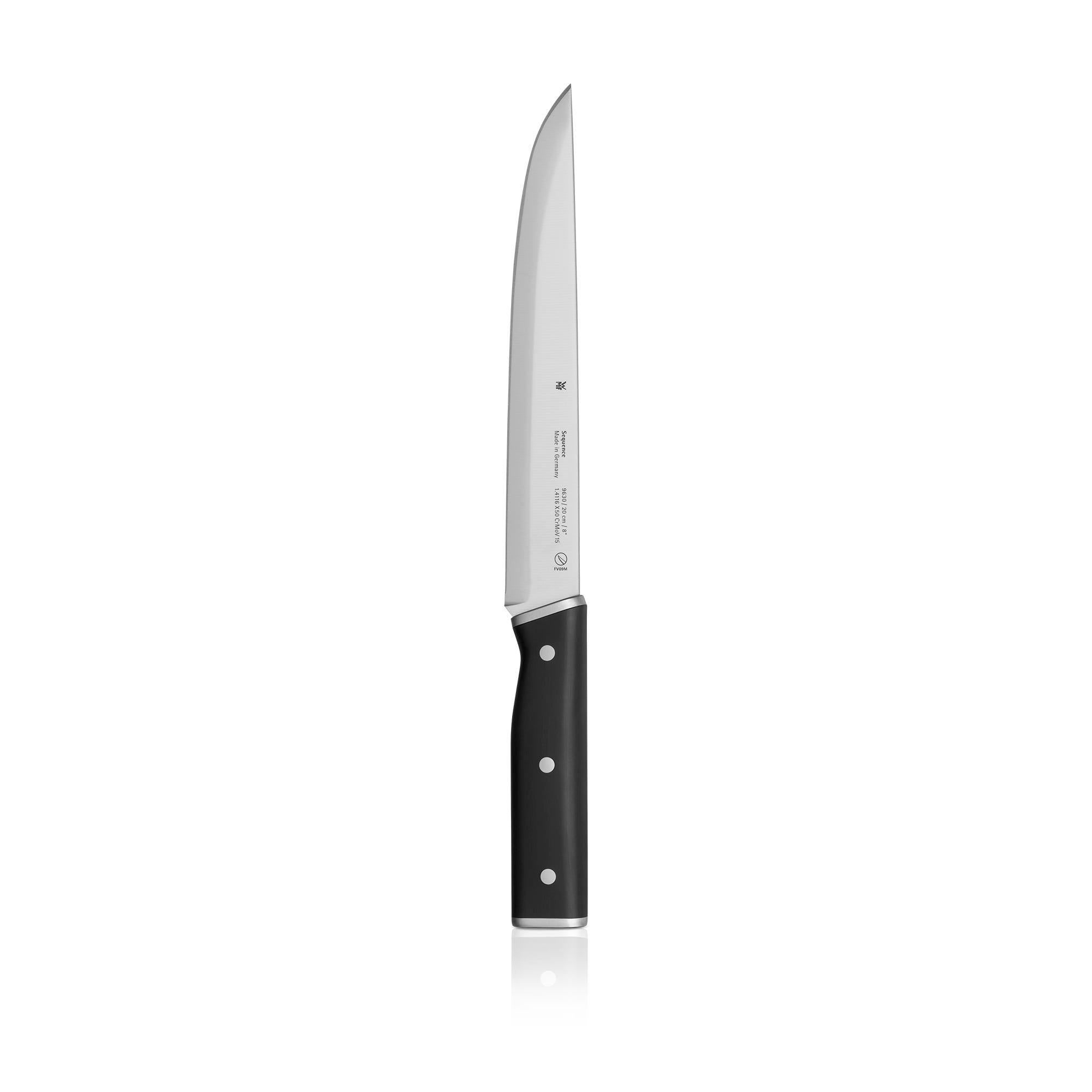 Kjøttkniv 20 cm rustfritt stål Sequence - WMF forfra