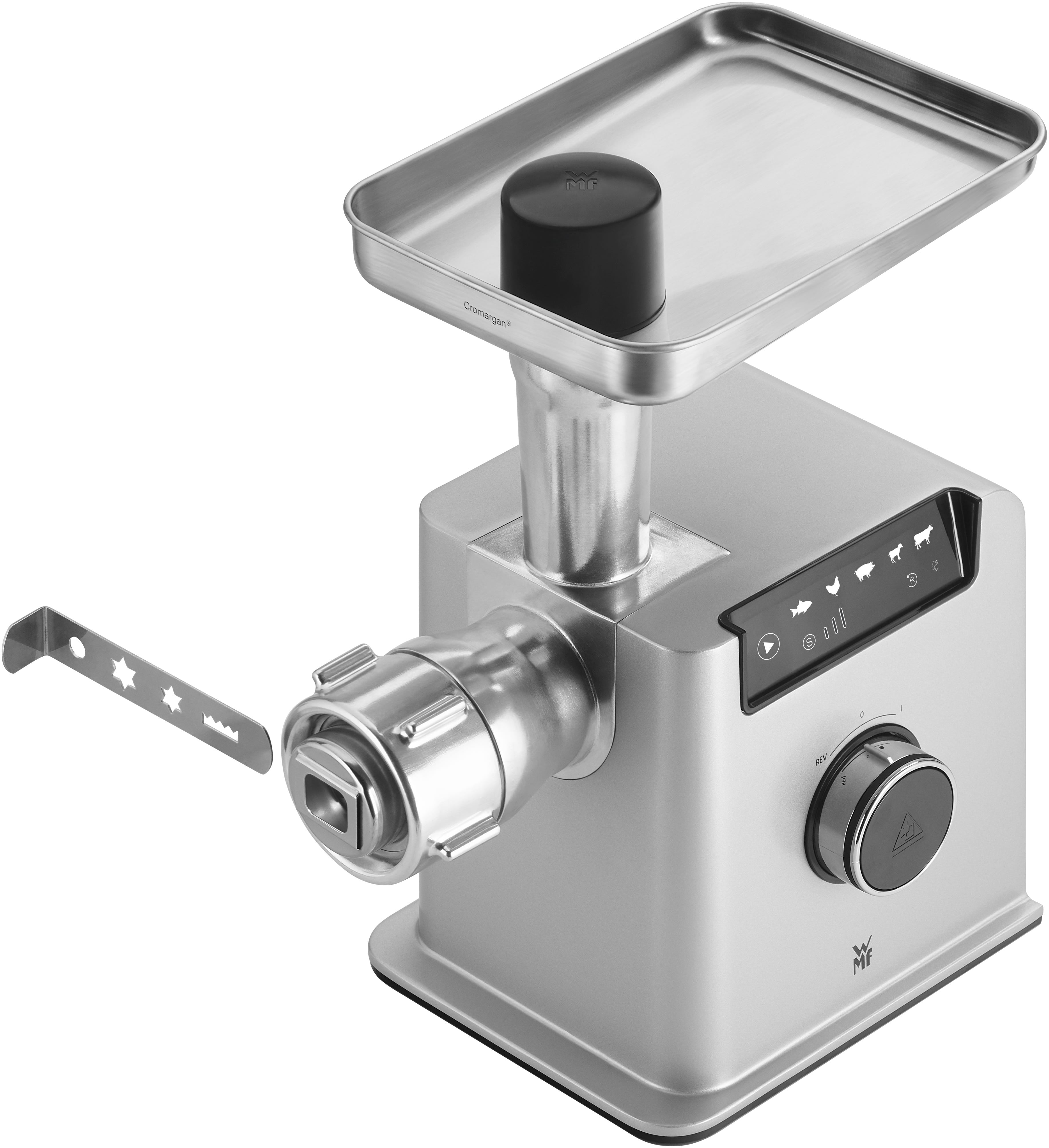 Kjøttkvern elektrisk Profi Plus med tilbehør - WMF bakside