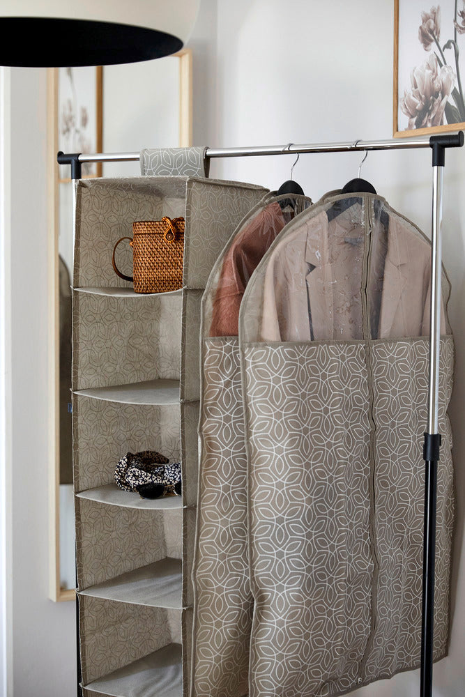 Klesdrekk Balance 100 x 60 cm taupe vlies lukket