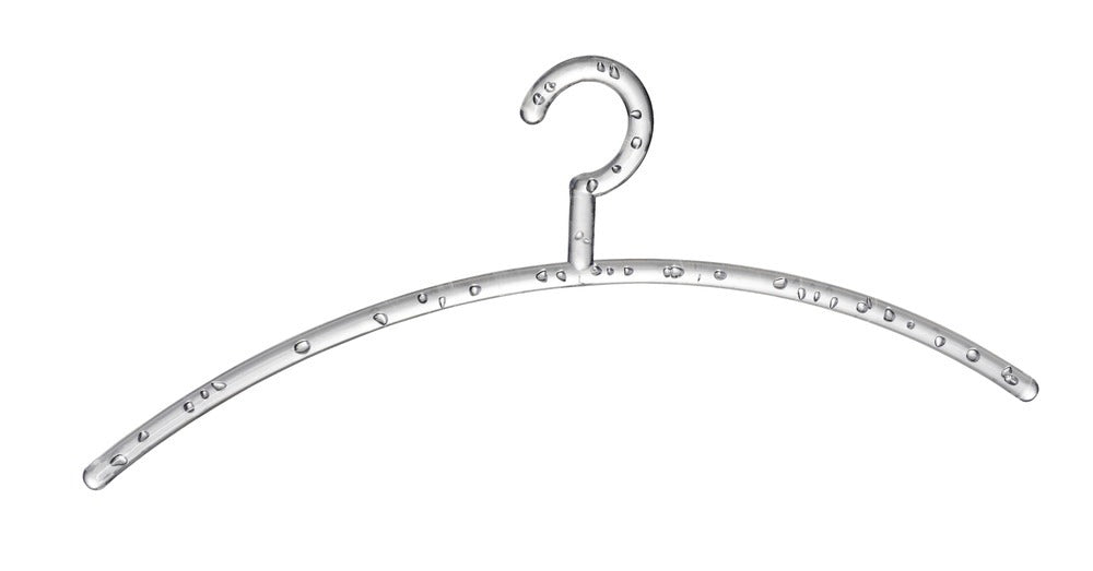 Kleshenger Bubble transparent 15-delt sett plast 46 cm bakside
