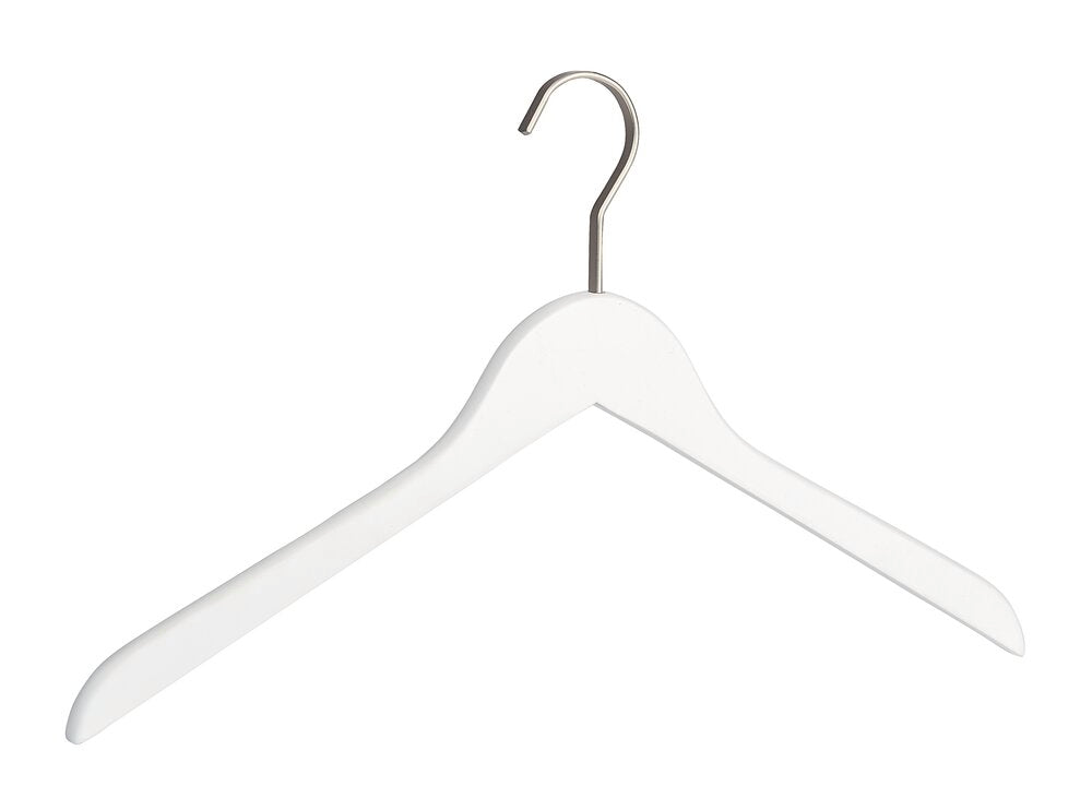 Kleshenger Paris hvit tre 44 cm FSC®-sertifisert foran